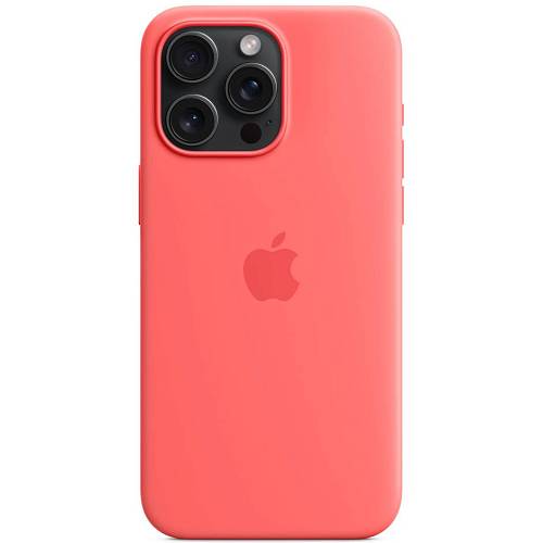 Чехол для смартфона iPhone 15 Pro Max Silicone Case with MagSafe, Guava