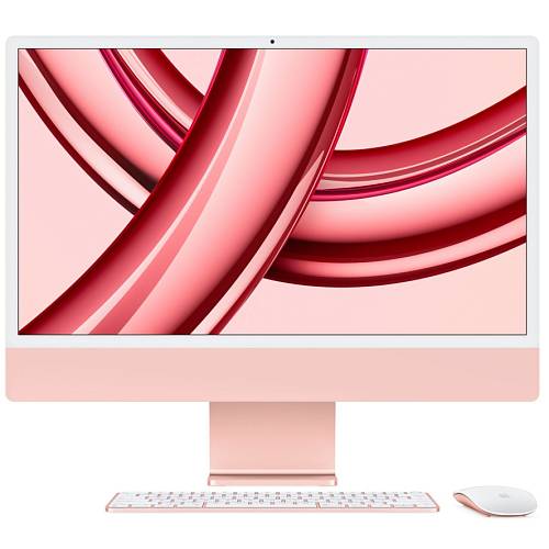 Apple iMac 24" M3 (8C CPU, 10C GPU), 256 Гб, розовый