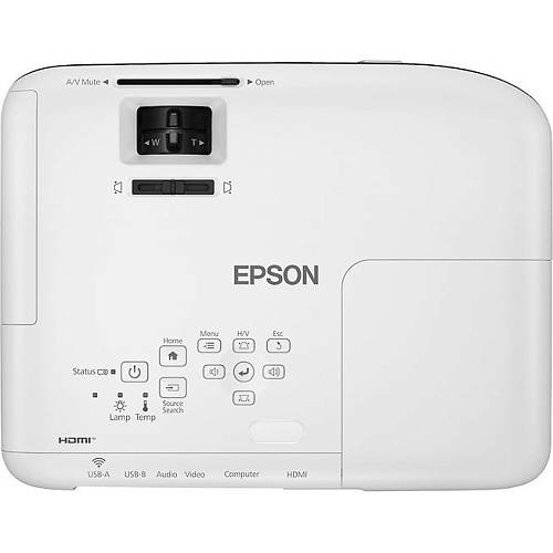 Проектор Epson EB-W51 3LCD WXGA, белый