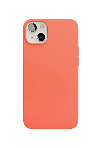 Чехол для смартфона vlp Silicone case with MagSafe для iPhone 13, коралловый