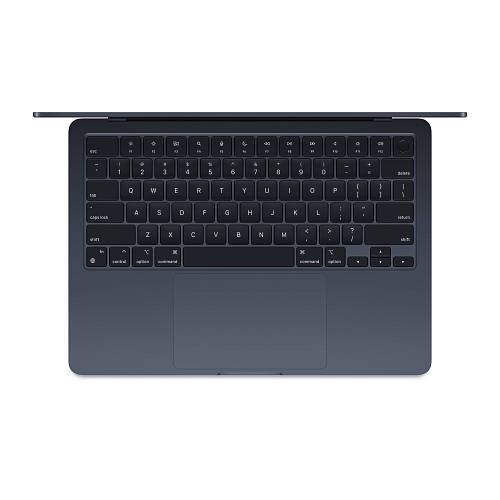 Apple MacBook Air 15" (M3, 8C CPU/10C GPU, 2024), 8 ГБ, 512 ГБ SSD, «полуночный черный»