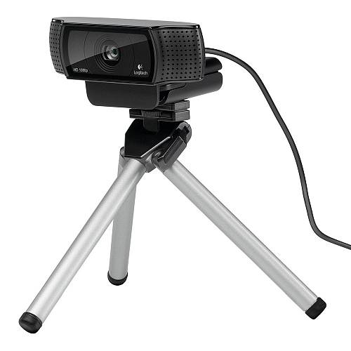 Веб-камера Logitech HD Pro C920, черный