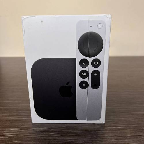 ТВ-приставка Apple TV 4K, 64 ГБ, черная (уценка)