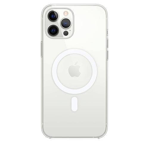 Чехол для смартфона Apple MagSafe для iPhone 12 Pro Max, поликарбонат, прозрачный
