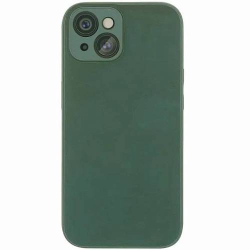 Чехол для смартфона "vlp" Glaze Case с MagSafe для iPhone 15, темно-зеленый