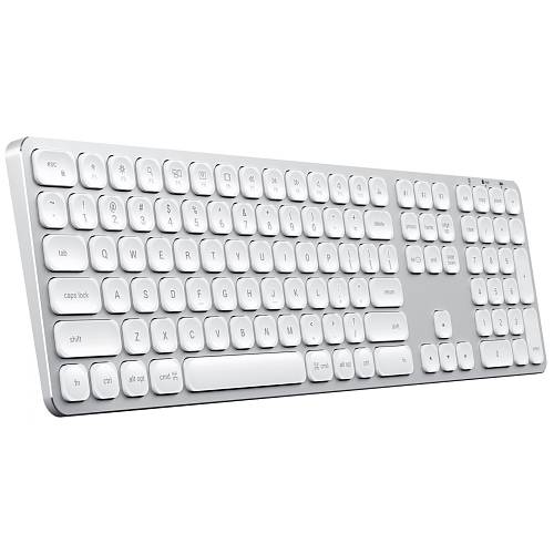 Клавиатура Satechi Aluminum Bluetooth Wireless Numeric Keypad, серебристый