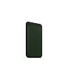 Фото — Чехол для смартфона MagSafe для iPhone, кожа, «зелёная секвойя»