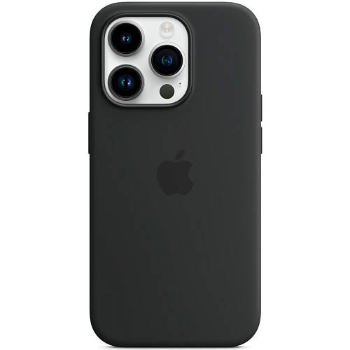 Чехол для смартфона iPhone 14 Pro Silicone Case with MagSafe, «темная ночь»