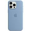 Фото — Чехол для смартфона iPhone 15 Pro Max Silicone Case with MagSafe, Winter Blue