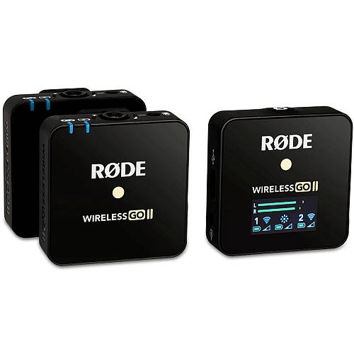 Микрофон Rode Wireless GO II Dual Channel Compact Digital 2.4 GHz Mic System/Recorder, черный