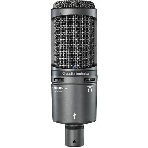 Микрофон Audio-Technica AT2020USB+, черный