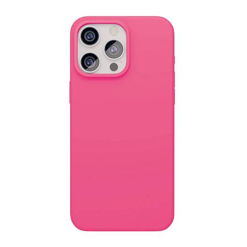 Чехол для смартфона "vlp" Aster Case с MagSafe для iPhone 15 Pro Max, неоновый розовый