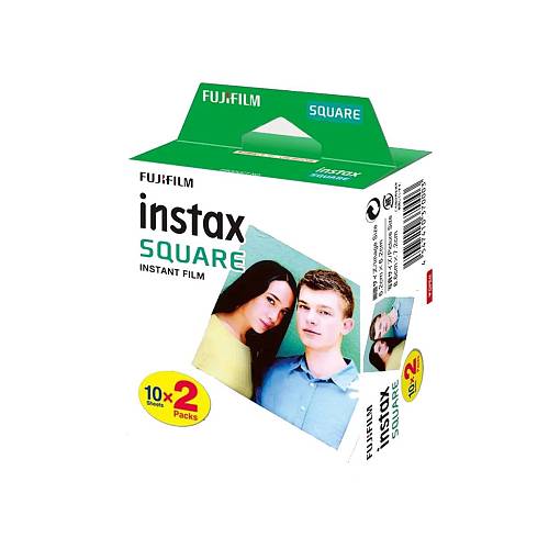 Картридж для моментальной фотографии Fujifilm Instax Square Twin Pack Film, 20 шт