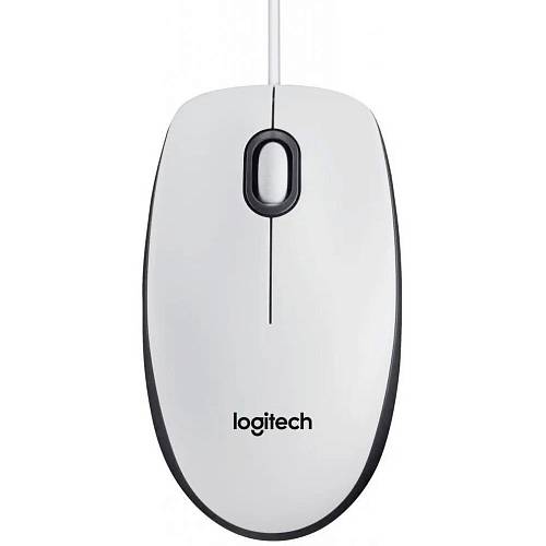 Мышь Logitech M100R, белый