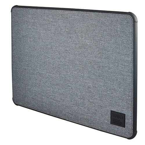 Чехол для ноутбука Uniq DFender Sleeve Kanvas для Macbook Pro 15" (2016/2018), серый