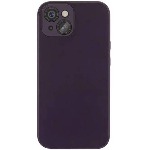 Чехол для смартфона "vlp" Glaze Case с MagSafe для iPhone 15, фиолетовый