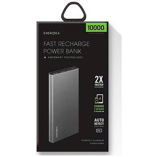 Внешний аккумулятор EnergEA  Alupac 10000C, серый