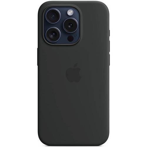 Чехол для смартфона Apple iPhone 15 Pro Silicone Case with MagSafe, Black