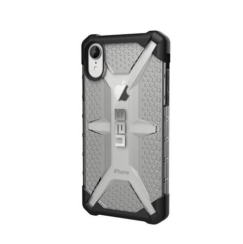 Чехол для смартфона UAG для iPhone XR серия Plasma, защитный, серый