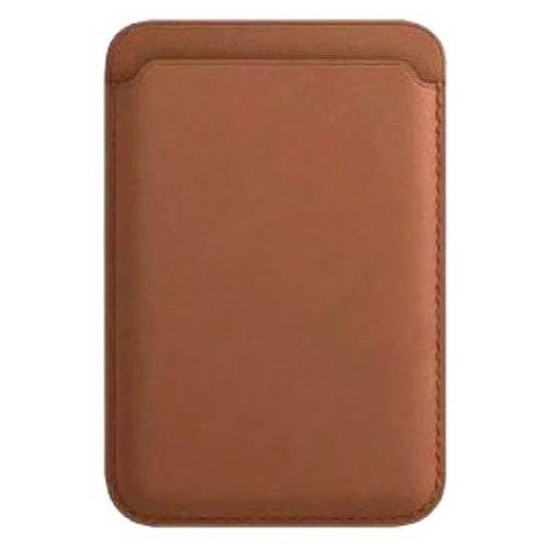 Чехол-бумажник Uzay из эко-кожи с MagSafe, коричневый