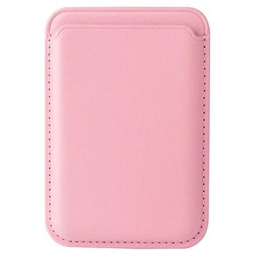 Чехол-бумажник Uzay из эко-кожи с MagSafe, светло-розовый