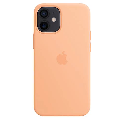 Чехол для смартфона Apple MagSafe для iPhone 12 mini, cиликон, светло-абрикосовый