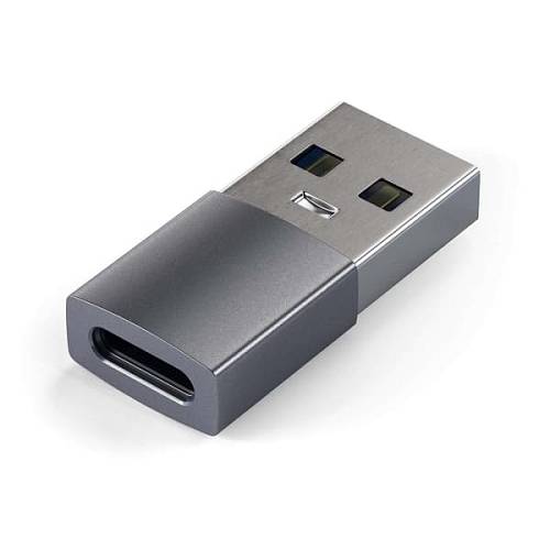 Адаптер Satechi USB-A - USB-C, «серый космос»
