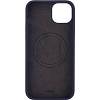 Фото — Чехол для смартфона uBear Touch Mag Case, iPhone 15 Plus, MagSafe, силикон, темно-фиолетовый