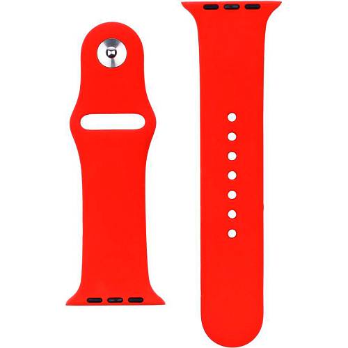 Ремешок для смарт-часов «vlp» Silicone Band для Apple Watch 42/44 мм, красный