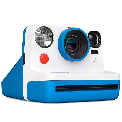 Фотопринтер Polaroid Now Gen 2, синий/белый