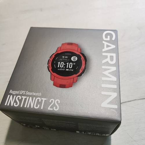 Умные часы Garmin Instinct 2S, красный (уценка)