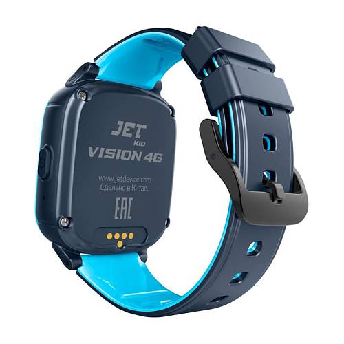 Умные часы JET KID Vision 4G, голубо-серый