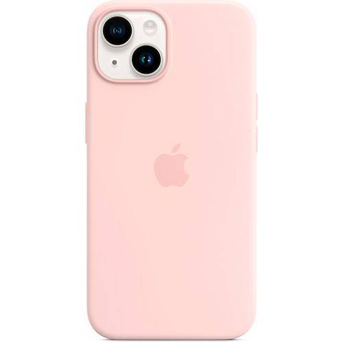 Чехол для смартфона Apple iPhone 14 Silicone Case with MagSafe, «розовый мел» (уценка)