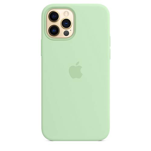 Чехол для смартфона Apple MagSafe для iPhone 12/12 Pro, cиликон, фисташковый