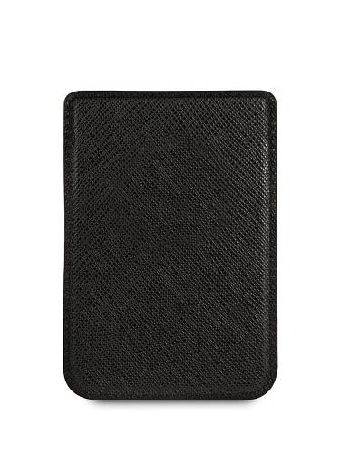 Чехол для смартфона Guess Wallet Cardslot MagSafe Saffiano Script logo Black