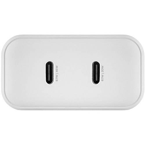 Зарядное устройство uBear Motion 67W (2 ports USB-C), белый