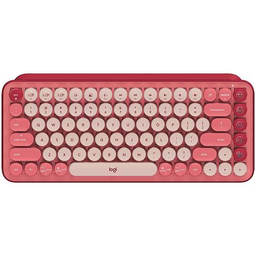 Клавиатура Logitech POP Keys, розовая