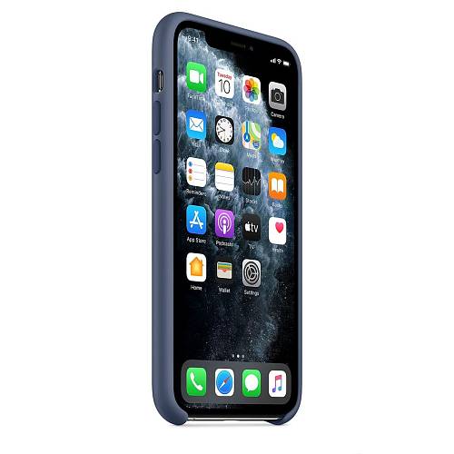 Чехол для смартфона Apple для iPhone 11 Pro, силикон, «морской лёд»