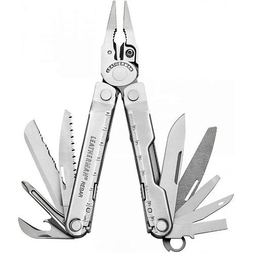 Мультитул Leatherman Rebar, серебристый