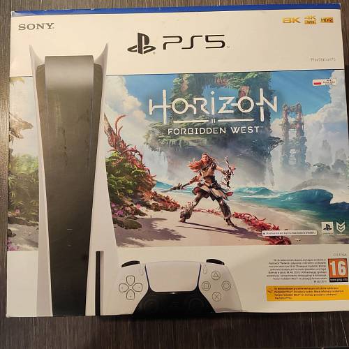 Игровая приставка Sony PlayStation 5 + Horizon II: Forbidden West (уценка)