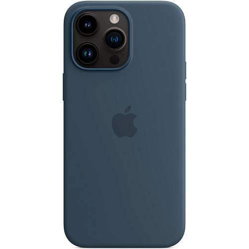 Чехол для смартфона Apple iPhone 14 Pro Max Silicone Case with MagSafe, синий