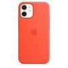 Фото — Чехол для смартфона Apple MagSafe для iPhone 12 mini, cиликон, «cолнечный апельсин»