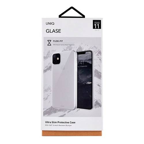 Чехол для смартфона Uniq для iPhone 11 Glase, прозрачный