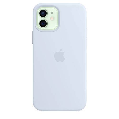 Чехол для смартфона Apple MagSafe для iPhone 12/12 Pro, cиликон, дымчато-голубой