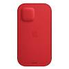 Фото — Чехол для смартфона Apple MagSafe для iPhone 12/12 Pro, кожа, (PRODUCT)RED