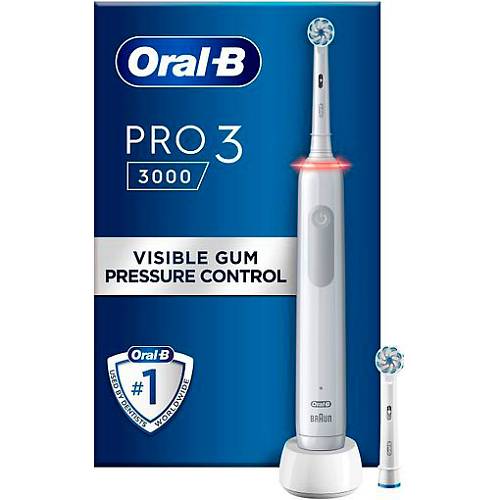 Электрическая зубная щетка Oral-B Pro 3 3000, белый