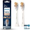 Фото — Насадки для зубной щетки Philips A3 Premium All-in-One, белый, 2 шт