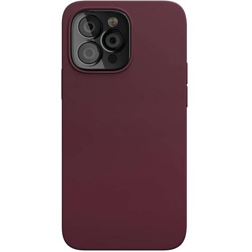 Чехол для смартфона vlp Silicone case with MagSafe для iPhone 13 Pro, «марсала»