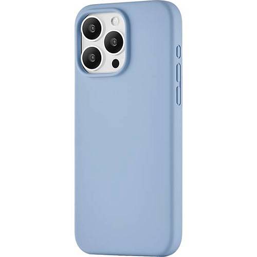 Чехол для смартфона uBear Touch Mag Case, iPhone 15 Pro Max, MagSafe, силикон, голубой