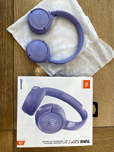 Беспроводные наушники JBL Tune 520BT, фиолетовый (уценка)